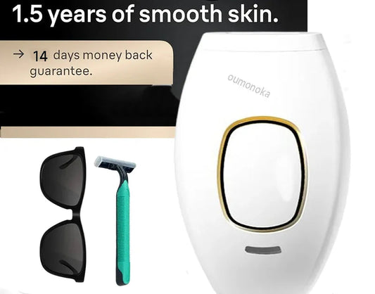 Depiladora a Laser IPL Feminina de Luxo – Remoção Permanente de Pelos para Rosto e Corpo com Tecnologia Avançada