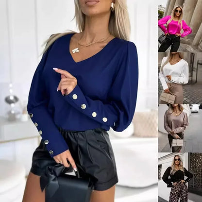 Blusa de Manga Comprida – Elegante e na Moda para 2025
