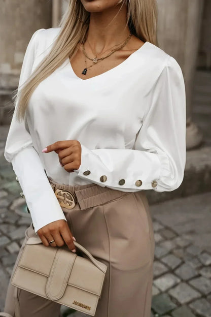 Blusa de Manga Comprida – Elegante e na Moda para 2025